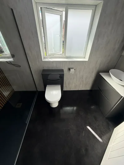 Completed PrimeBath bathroom renovation, project photograph 30