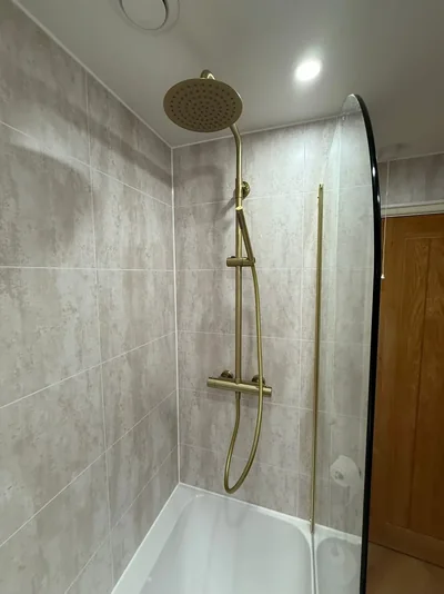 Completed PrimeBath bathroom renovation, project photograph 7