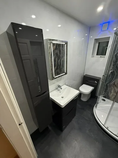 Completed PrimeBath bathroom renovation, project photograph 51