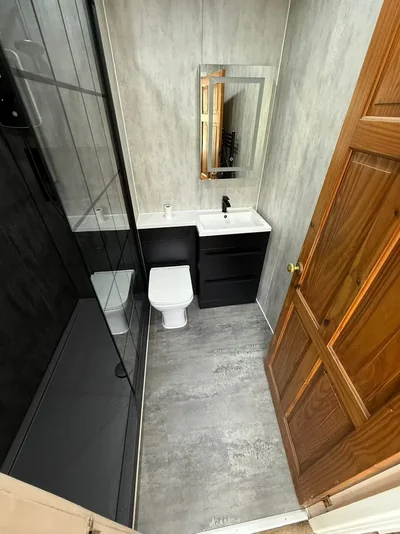 Completed PrimeBath bathroom renovation, project photograph 31