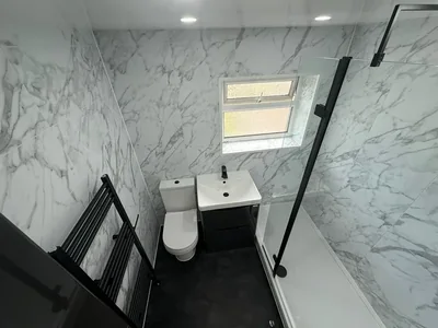 Completed PrimeBath bathroom renovation, project photograph 34