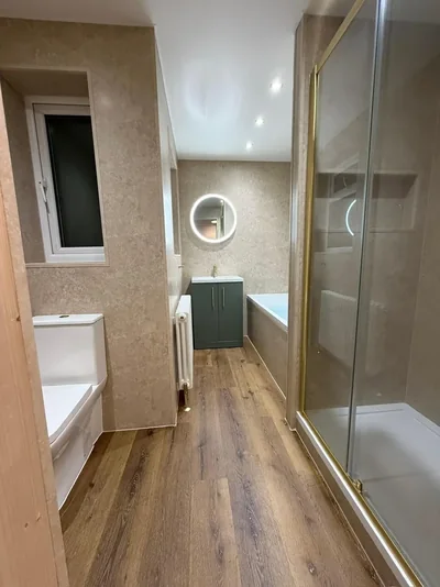 Completed PrimeBath bathroom renovation, project photograph 10